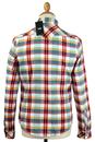 LEE JEANS Retro Mod Western Check Shirt (Lava Red)