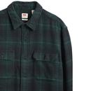 LEVI'S Retro Flannel Plaid Check Worker Shirt (AP)