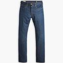 levis mens original 501 straight leg performance cool jeans b side cool blue