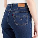 LEVI'S 501 Cropped Retro Jeans (Salsa Stonewash)