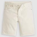 Levi's 501 Original Lightweight Denim Shorts in White 365120255