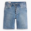 Levi's 501 Original Denim Shorts in 9am On Battery Blue 365120235