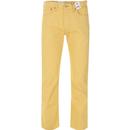 levis mens 501 original regular fit straight leg trousers gardenia yellow