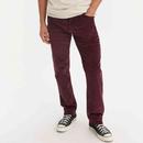 LEVI'S® 511™  Slim 14 Wale Cord Mod Jeans Burgundy