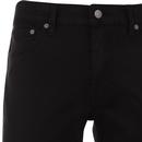 LEVI'S 511 Slim Fit Sueded Sateen Chinos (Caviar)