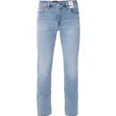 levis mens 511 slim leg jeans well worn light blue