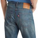 LEVI'S 512 Slim Taper Denim Jeans CIOCCOLATO COOL
