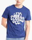 LEVI'S® Retro 60s Psychedelic Logo T-Shirt BLUE