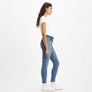 LEVI'S®  711™ Double Button Skinny Jeans Blue Wave