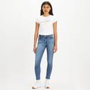 Levi's 711 Double Button Jeans in Blue Wave A62150002