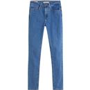 levis womens 721 high rise skinny jeans bogota heart mid blue