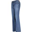 Levi® 726 70s Style High Rise Flares Blue Wave Mid