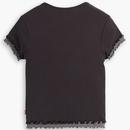 Levi® Women's Retro 90s Rave Crop Tee Dark Phantom