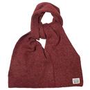 Levi's Original Two Horse Backpatch Donegal Scarf in Bordeaux