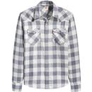 Barstow LEVI'S Retro Linen Check Western Shirt QG