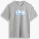 Levi's HM Batwing Clouds Retro Tee in Grey