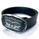 Levi's® Vintage Western Billy Plaque Leather Belt 