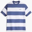 Levi's Cabana Block Stripe Vintage Tee in Blue and White A06370094  
