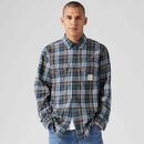 Levi's® Retro Boone Plaid Classic Worker Shirt DB