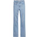 levis womens 725 high rise bootcut jeans rio fate light blue
