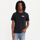 Levi's Men's Classic Graphic Jersey Tee in Caviar 224911692 Main Photo