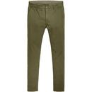 levis mens slim chino trousers bunker olive shady