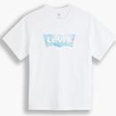 Levi's Batwing Clouds Retro Relaxed Fit Logo Tee in White