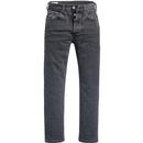 levis womens 501 cropped straight leg jeans cabo faded black