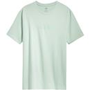 levis mens relaxed fit tonal logo embroidery plain tshirt light green