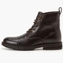 Levi's Emerson 2.0 Retro Leather Boots in Dark Brown D70490005