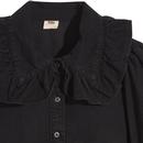 Emilie LEVI'S Retro 70s Frill Collar Shirt