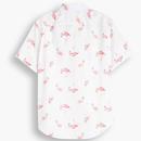 LEVI'S Men's Retro 70s Short Sleeve Flamingo Shirt