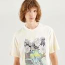LEVI'S Relaxed Fit Retro Sketch Floral Tee (OW)