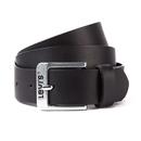 Free 5117 LEVI'S® Men's Retro Leather Belt (Black)