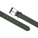Free 5117 LEVI'S® Men's Retro Leather Belt (Green)