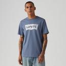 LEVI'S® Batwing Indigo Graphic Retro Crewneck Tee