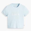 Levi's® Women's Graphic Retro Ringer Mini Tee Sky