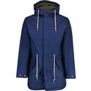 Levi's Harrison Fleece Lined Longline Parka Jacket in Dress Blue A85630001