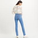 LEVI'S 724 High Rise Straight Jeans - Rio Chill