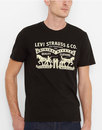 LEVI'S® Retro Vintage Horse Logo T-Shirt in Black