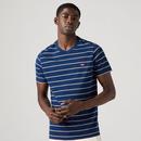 Levi's Original Housemark Taper Stripe Tee in True Indigo 566050257