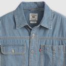 Auburn Levi's® Indigo Stripe Chambray Worker Shirt