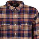 LEVI'S® Jackson Retro Plaid Worker Shirt METEORITE
