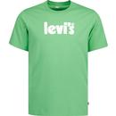 levis mens logo print relaxed fit tshirt peppermint green