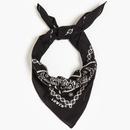 Levi's Retro 70s Paisley Bandana in Caviar Black 771380631 Main Photo