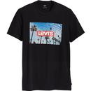 LEVI'S Retro Palm Tree Graphic Photo Print T-shirt