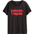 Levi's Women's PL Perfect Plus Size Batwing T-shirt in Black