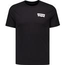 Levi's Men's Classic Graphic Jersey Tee in Caviar
