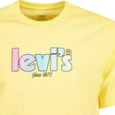 LEVI'S® Men's Retro Relaxed Fit 80s Tee in Lemon