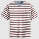 Levi's Red Tab Break Stripe T-shirt in Red and White A06370138